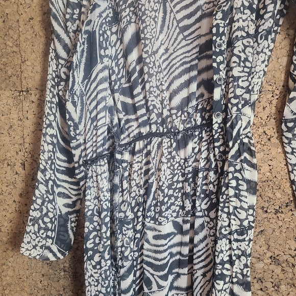 Wemen light maxi dress / cardigan - Picture 9 of 9